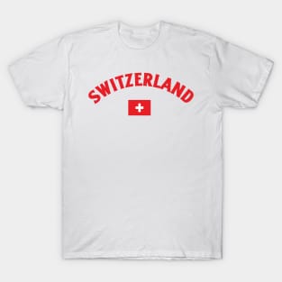 Switzerland Flag T-Shirt